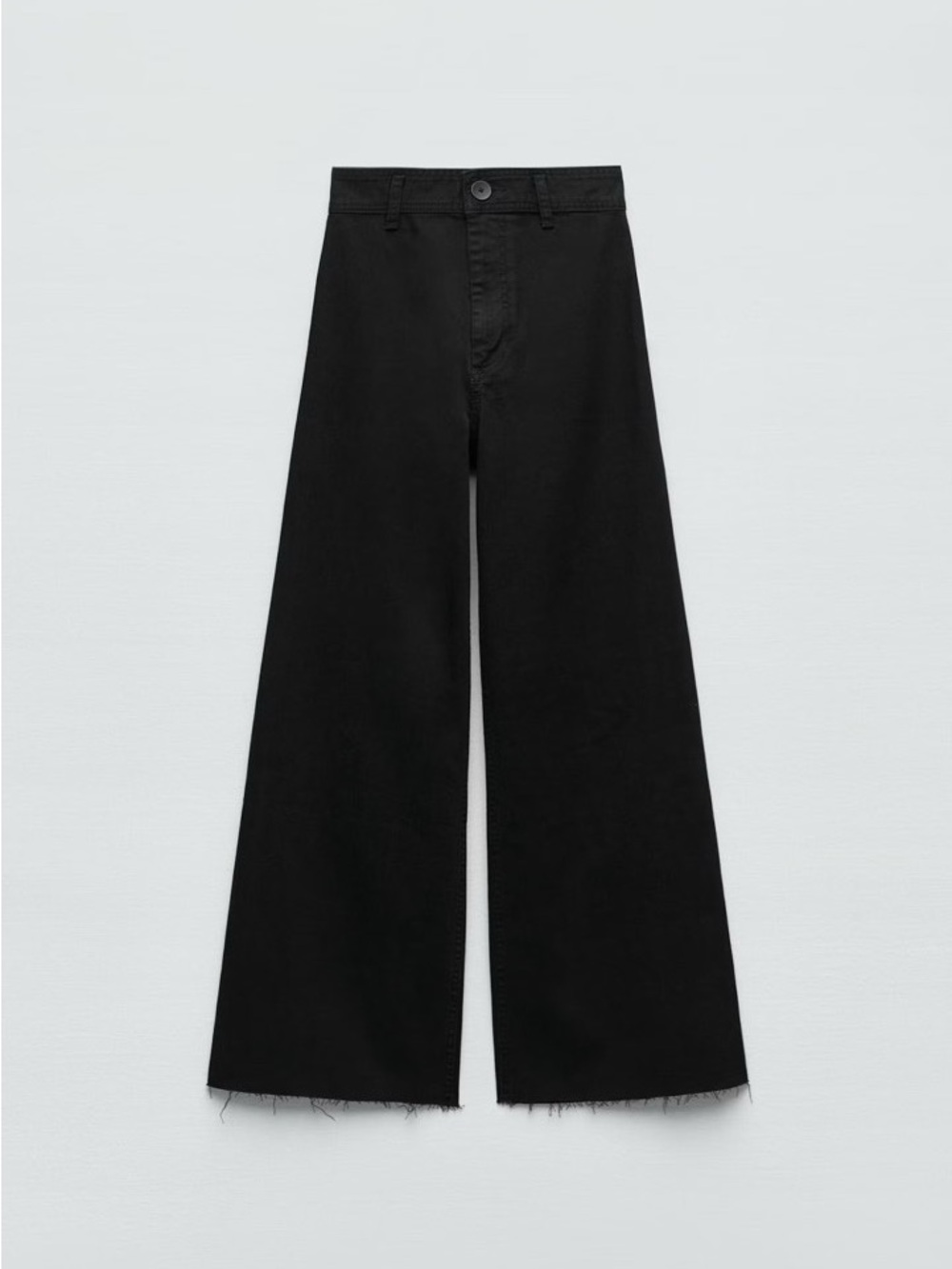 Zara • The Marine Straight Jeans Black • Size 2